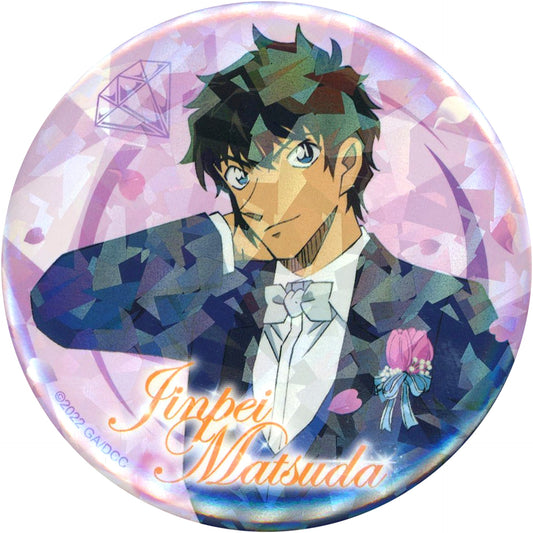Jinpei Matsuda Detective Conan Hologram Button Detective Conan Cafe in Taiwan 2022 [USED]