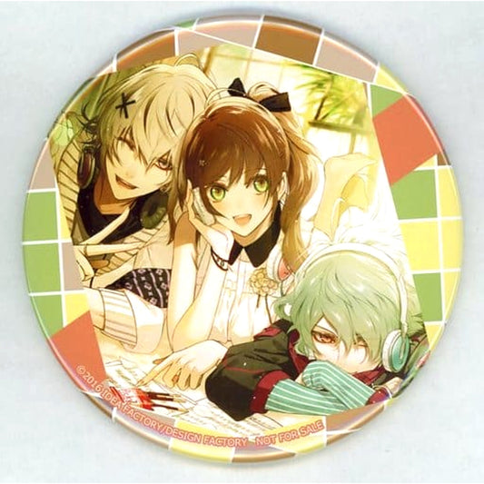 Kei Okazaki Takeru Sasazuka Protagonist Collar x Malice 100mm Button Stellaworth Limited Character CD First Production Limited Edition All 5 Volumes Linked Bonus [USED]