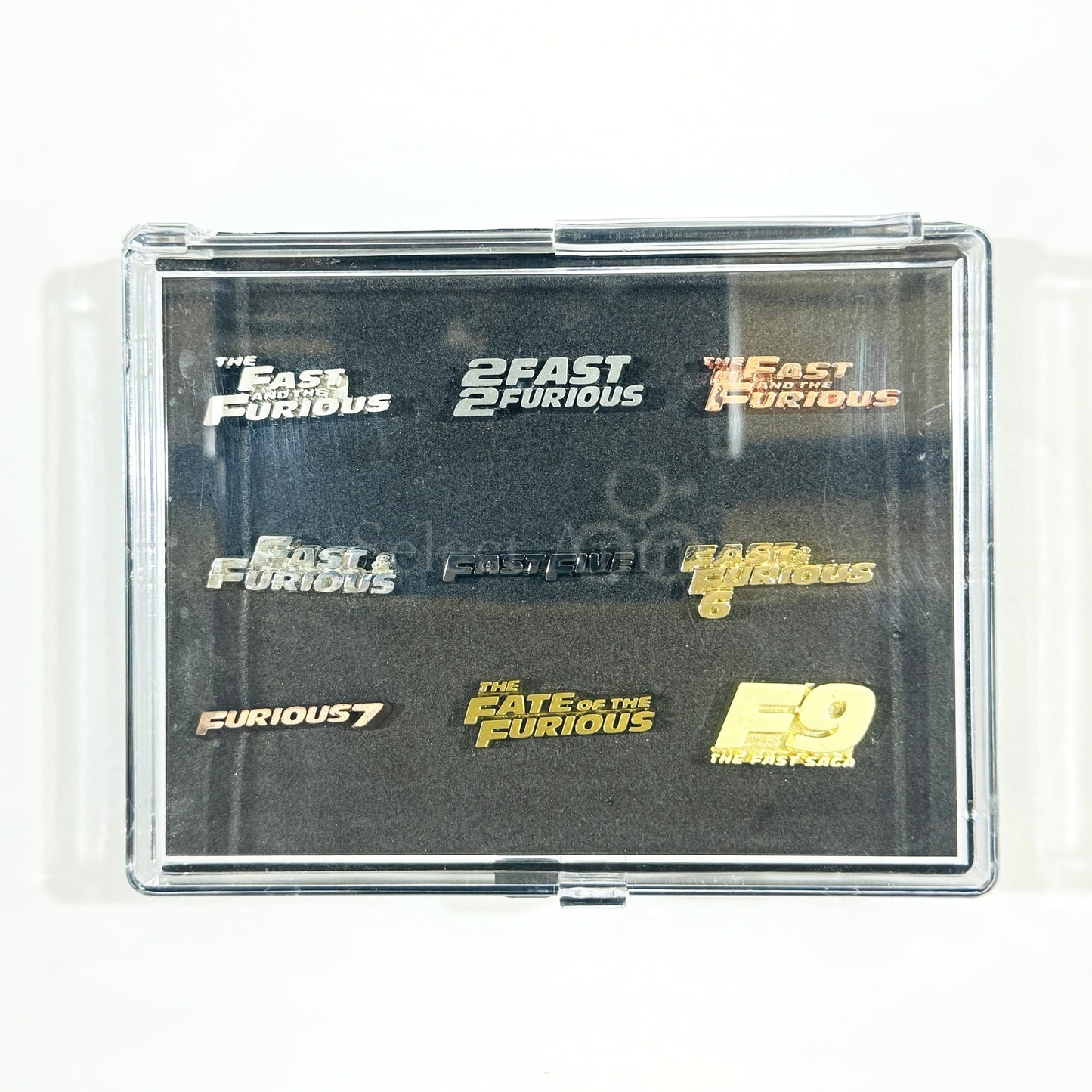 Fast and Furious 9 Pins Collection Set [USED]