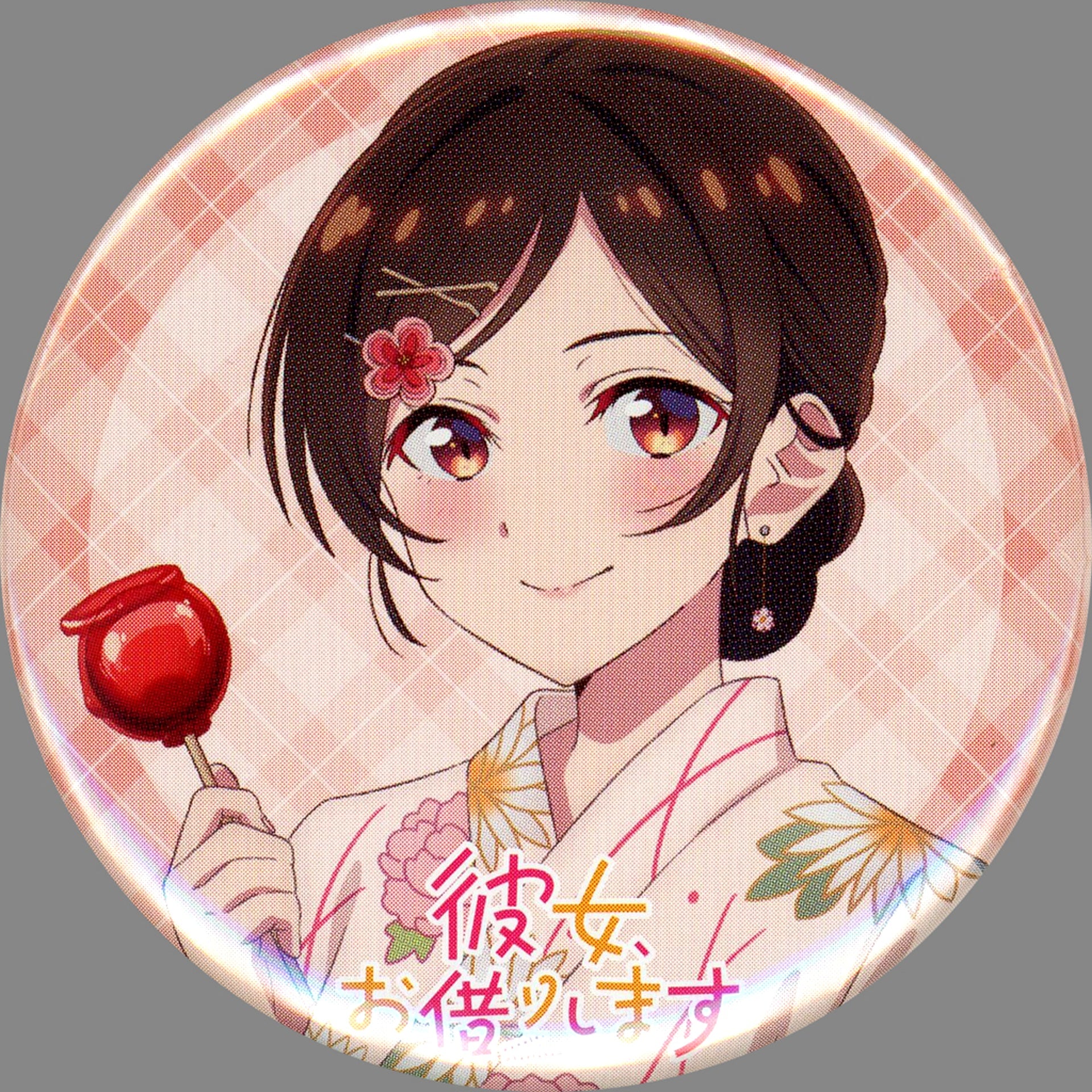 Chizuru Mizuhara Rent-A-Girlfriend Season 2 Anime Drawn Button Blu-ray Vol.1 Gamers Purchase Bonus [USED]