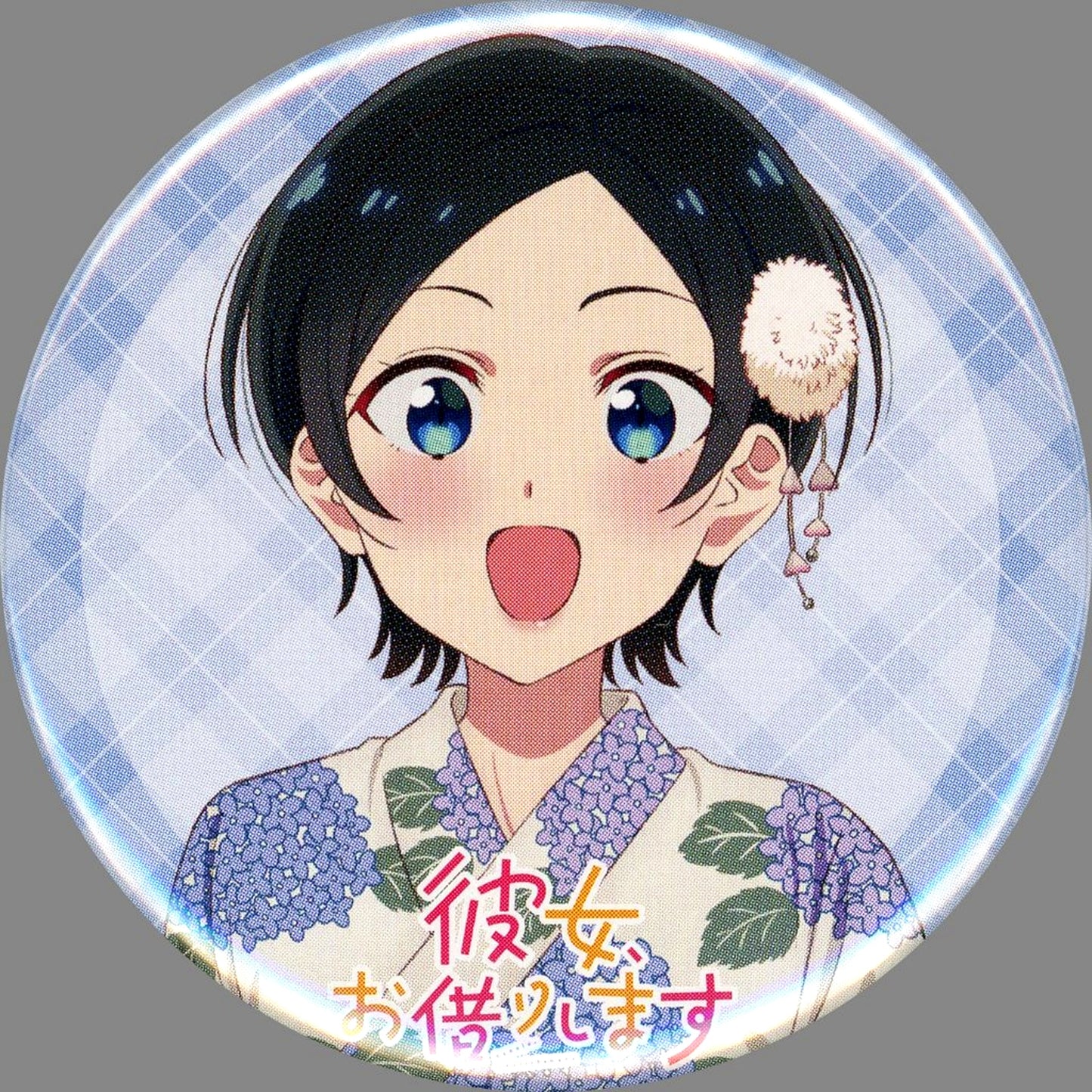 Ruka Sarashina Rent-A-Girlfriend Season 2 Anime Drawn Button Blu-ray Vol.3 Gamers Purchase Bonus [USED]