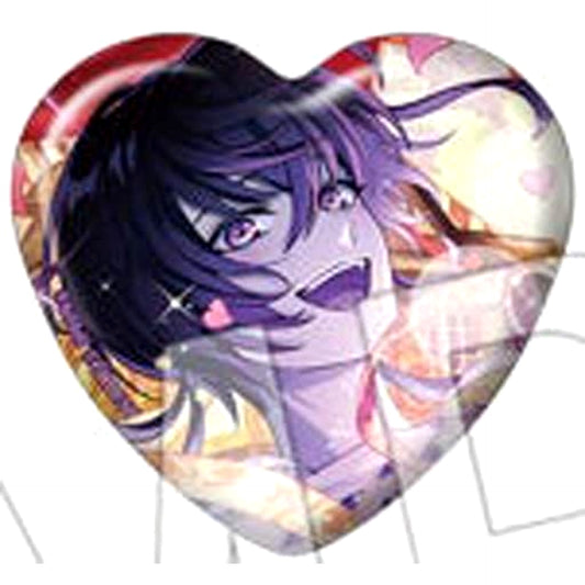 Yume Shokunin to Wasureji no Kuroi Yosei Fuzz Awakening Kansha no Ribbon ni Ai o Tabanete Trading Heart Can Badge Buttons [USED]