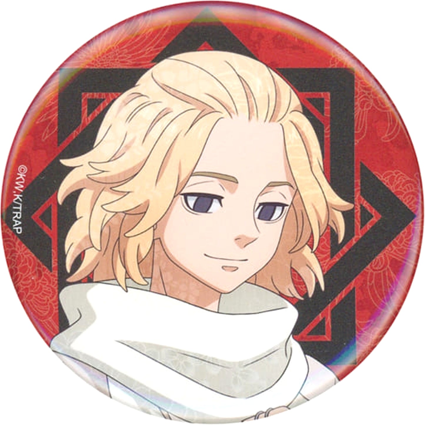 Tokyo Revengers Manjiro Sano Mikey Trading Can Badge Hyakka Ryoran Fair Limited Buttons [USED]