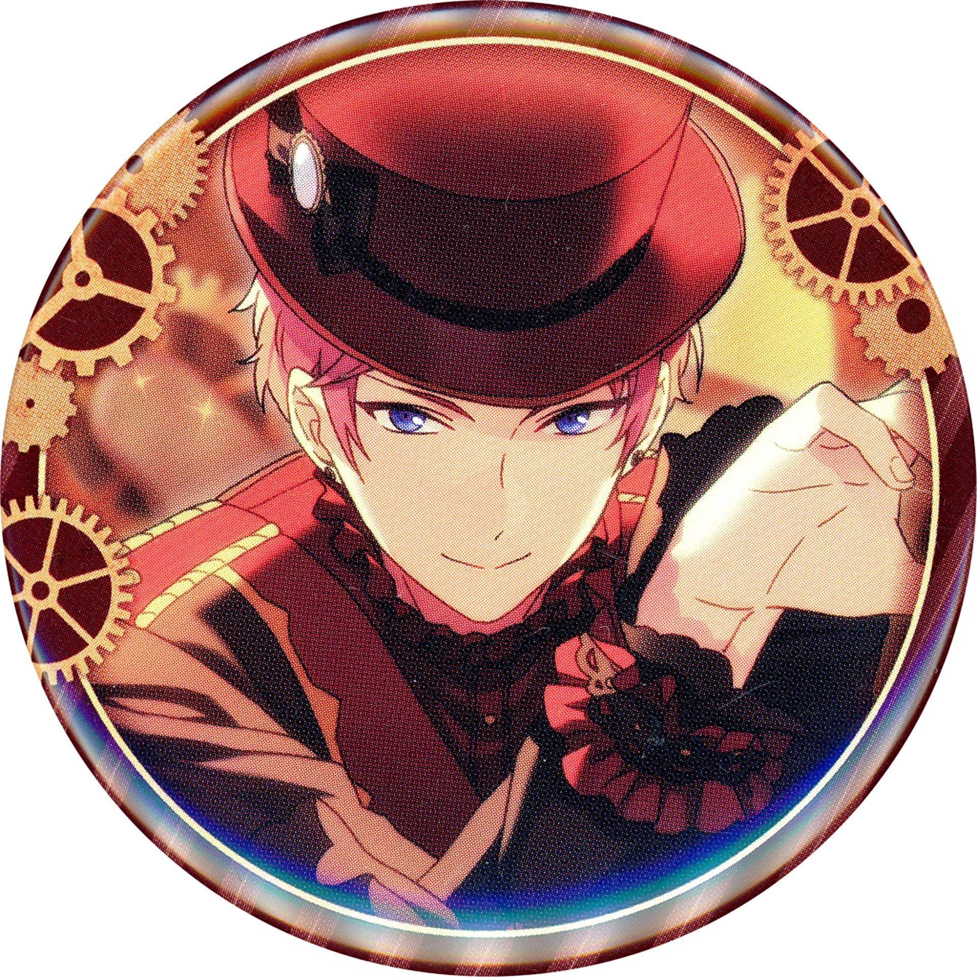 Single Item Shu Itsuki Valkyrie Event Commemorative Badge Ensemble Stars! Welcome to Festa [USED]