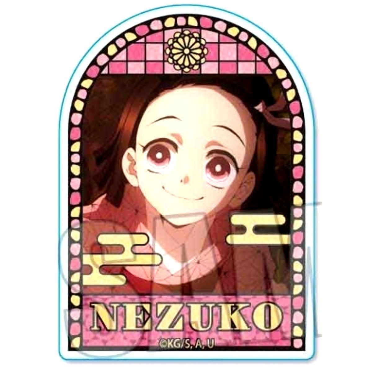 Nezuko Kamado Demon Slayer: Kimetsu no Yaiba Memories Standing Acrylic Badge [USED]