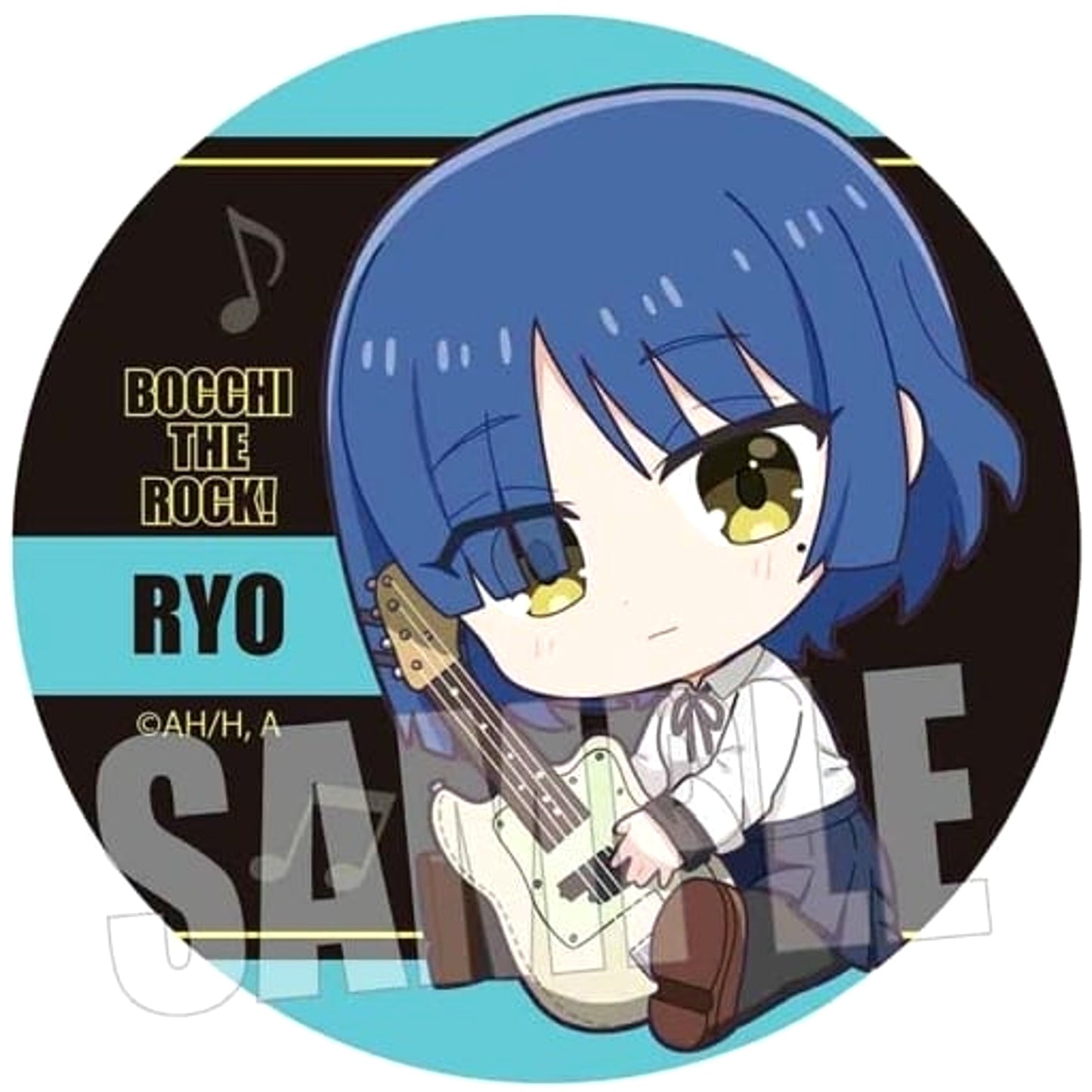Bocchi The Rock! Ryo Yamada Gyugyutto Trading Can Badge Buttons [USED]