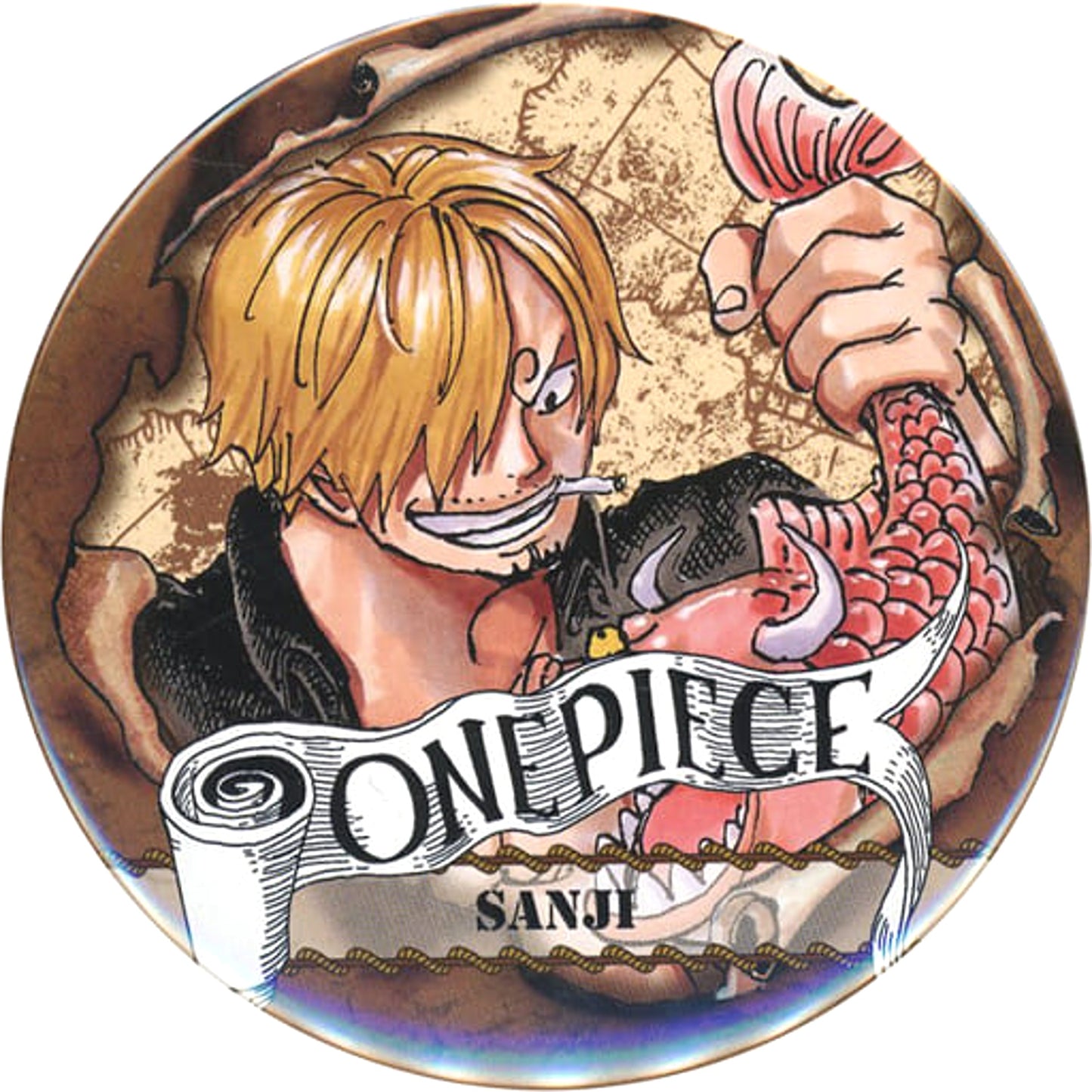 Sanji One Piece Collection Button Part 7 [USED]
