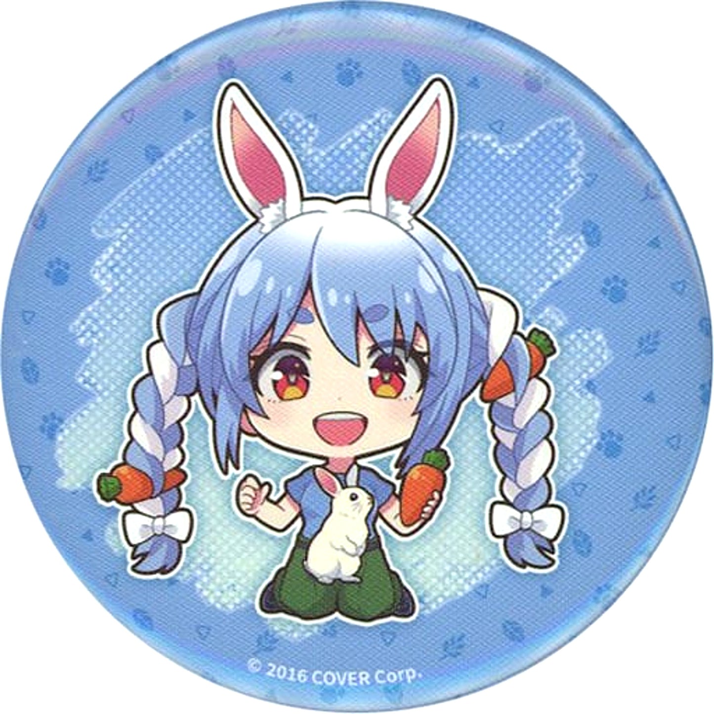 hololive Virtual YouTuber Usada Pekora hololive x Tobu Zoo Park Trading Button Mini Character Ver. [USED]
