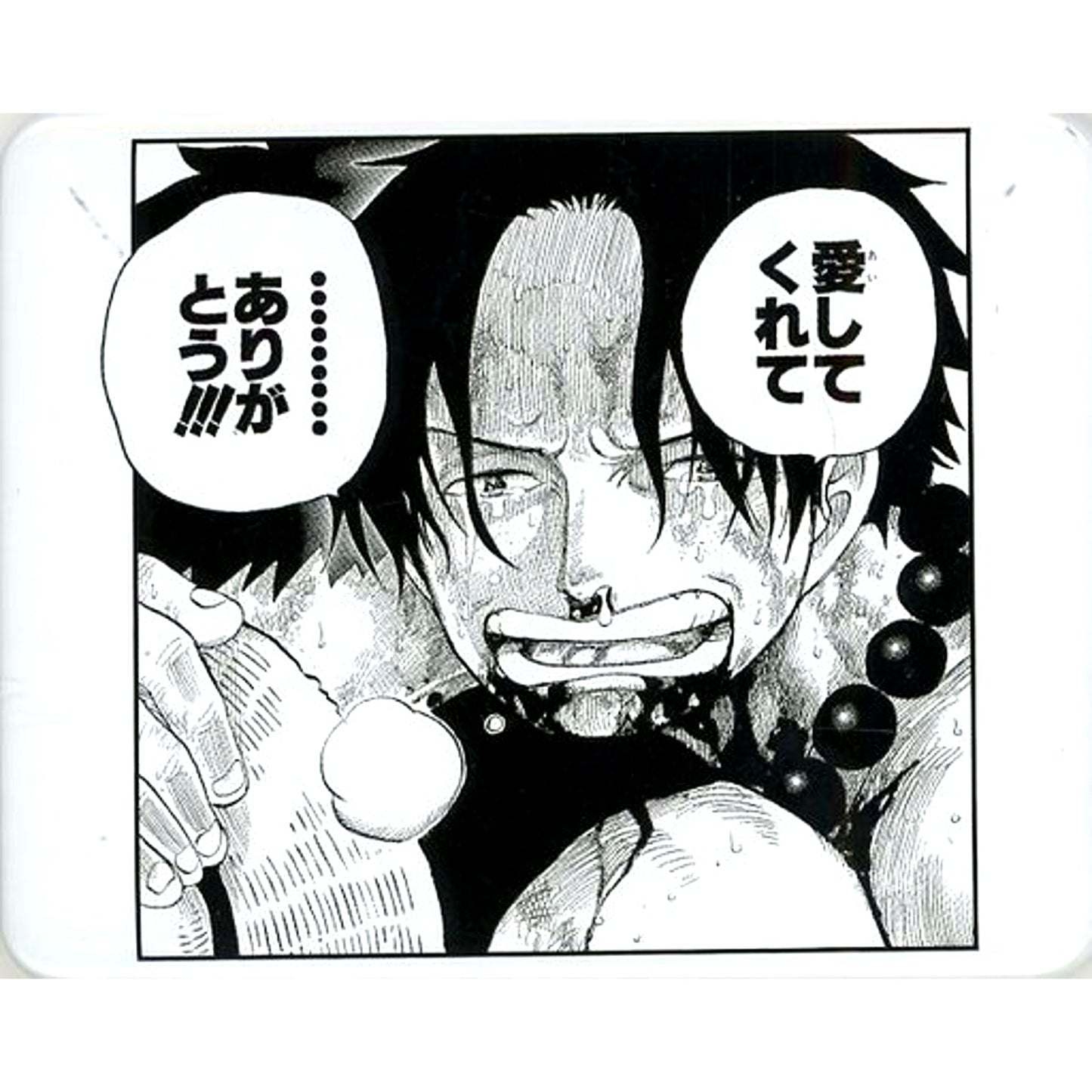 Portgas D. Ace One Piece Chara Button Collection Memoirs Piece Kizuna [USED]