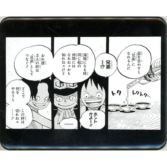 One Piece Luffy Sabo & Ace Character Badge Collection Sabo & Ace Kaisoroku Ippen Kizuna Buttons [USED]