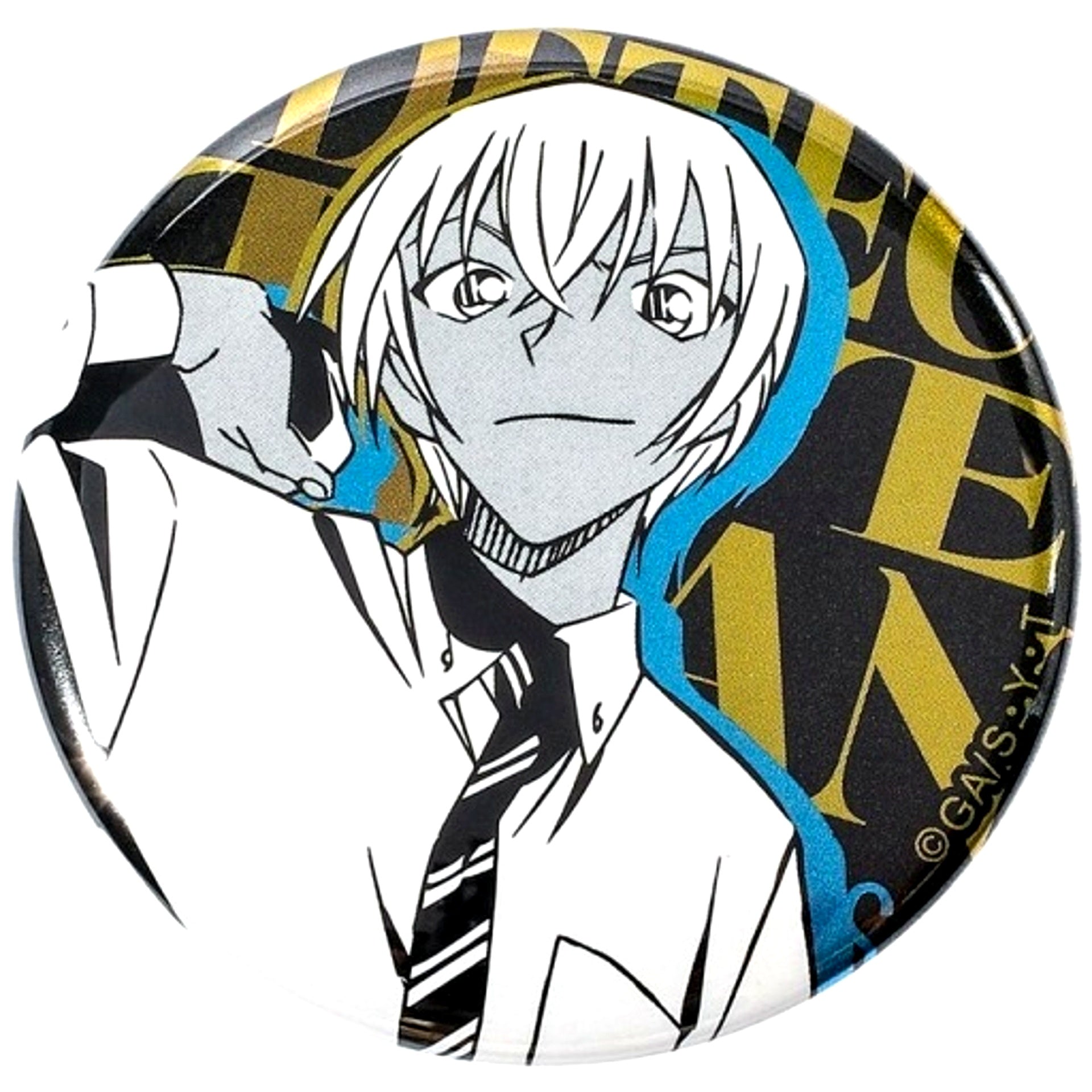 Toru Amuro Detective Conan Character Badge Collection Solid Art [USED]