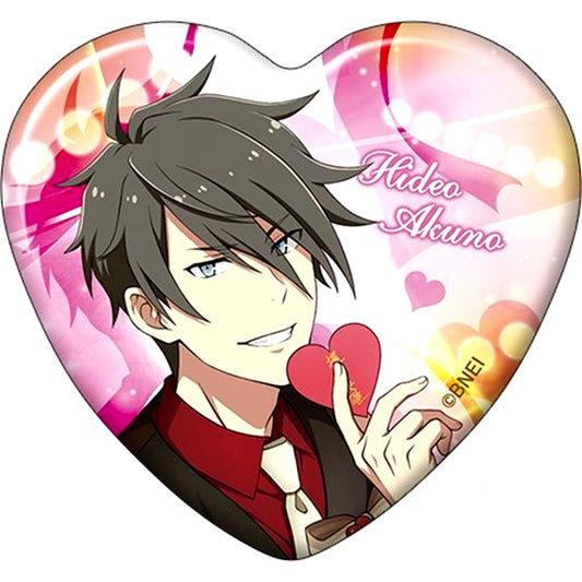 Hideo Akuno Character Badge Collection The Idolmaster SideM Valentine Live 2022 [USED]