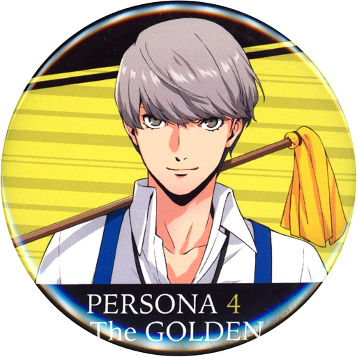 Protagonist P4G Face Up Persona Series x Village Vanguard Button [USED]