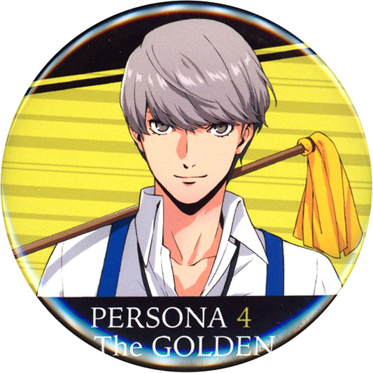 Protagonist P4G Face Up Persona Series x Village Vanguard Button [USED]