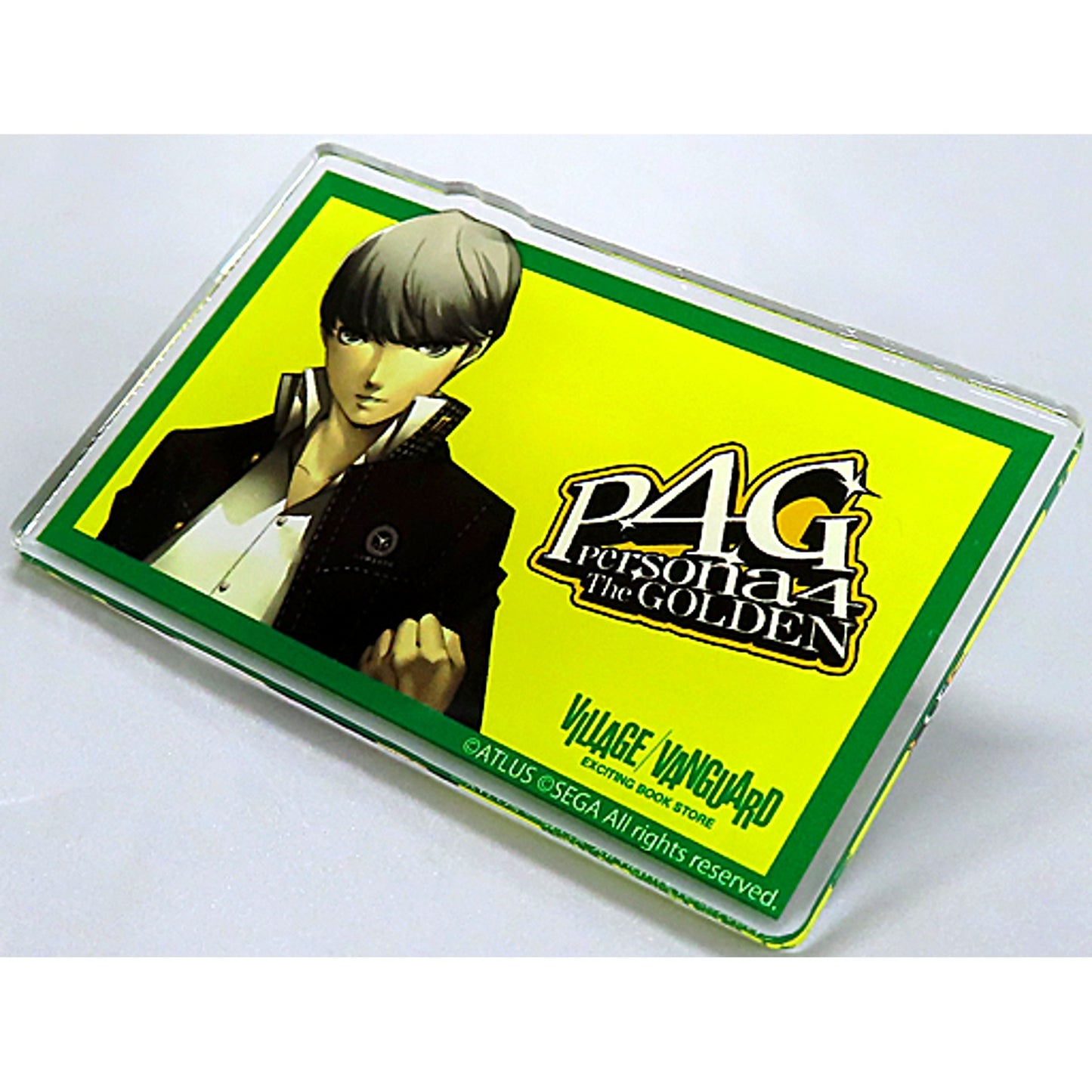 Protagonist P4G Uniform Persona Series Acrylic Name Button x Village Vanguard [USED]