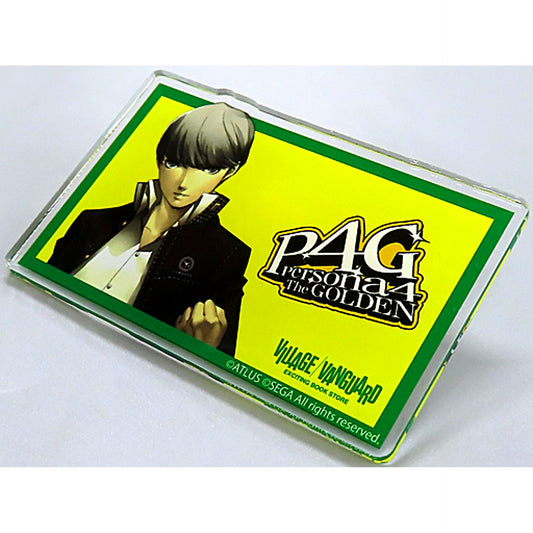 Protagonist P4G Uniform Persona Series Acrylic Name Button x Village Vanguard [USED]