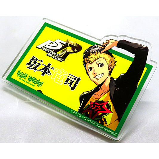 Ryuji Sakamoto P5R Persona Series x Village Vanguard Acrylic Name Badge [USED]
