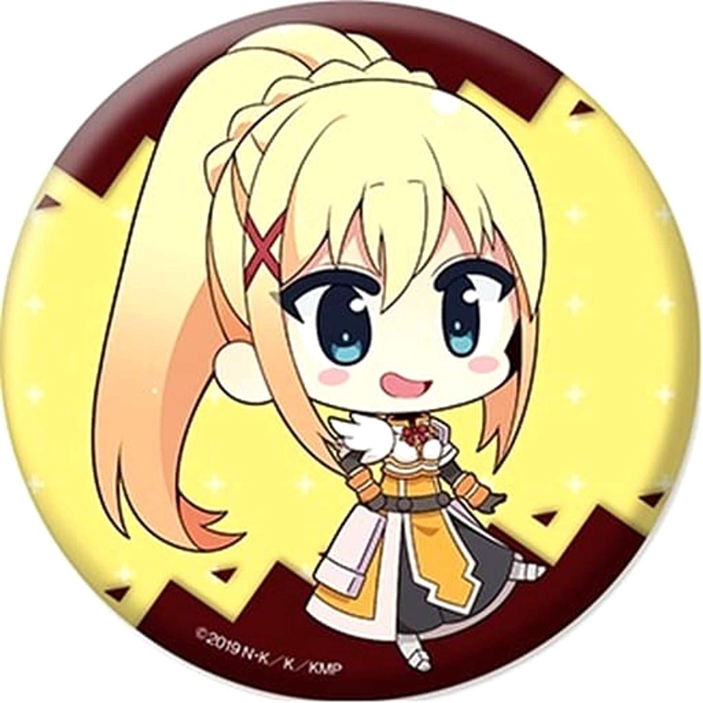 KonoSuba: God's Blessing on This Wonderful World! Darkness Petanko Can Badge Pop Up Shop in Volks Akihabara Hobby Tengoku 2 Limited Buttons [USED]