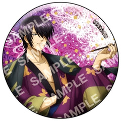Gintama Shinsuke Takasugi Glitter Can Badge Collection Buttons [USED]