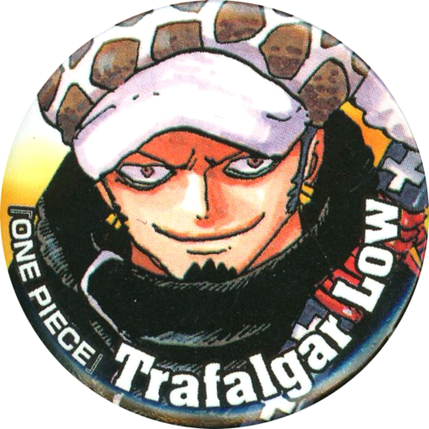 Trafalgar Law One Piece Original Button Shueisha Natsucomi 2015 Purchase Bonus [USED]
