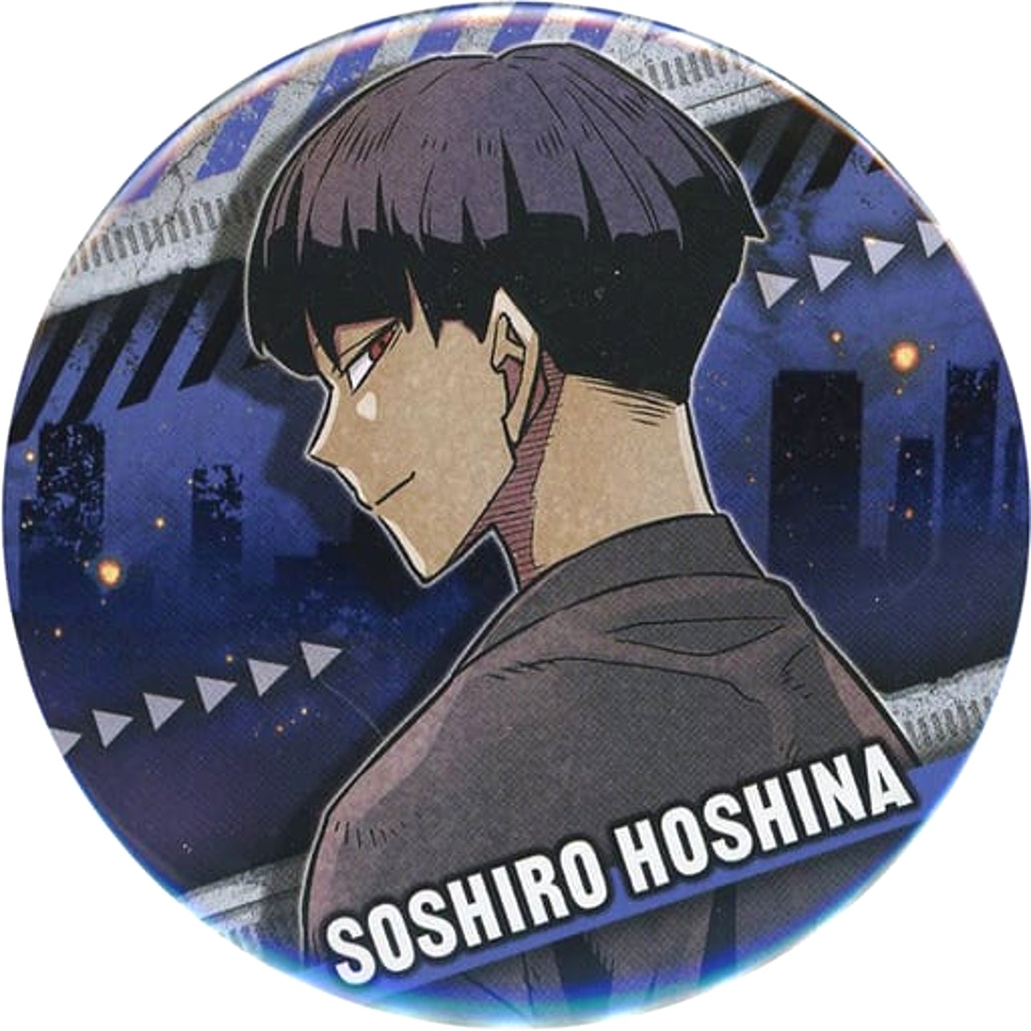 Soshiro Hoshina Facing Left Kaiju No. 8 Collection Button Part 1 [USED]