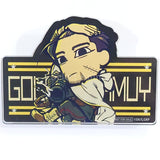 Hyakunosuke Ogata Golden Kamuy Acrylic Badge Jump Festa 2023 Limited Mini Game Uehehei Fujimi no Sugimoto Harakiri Show Game Kyodai Garapon Prize B Badge [USED]