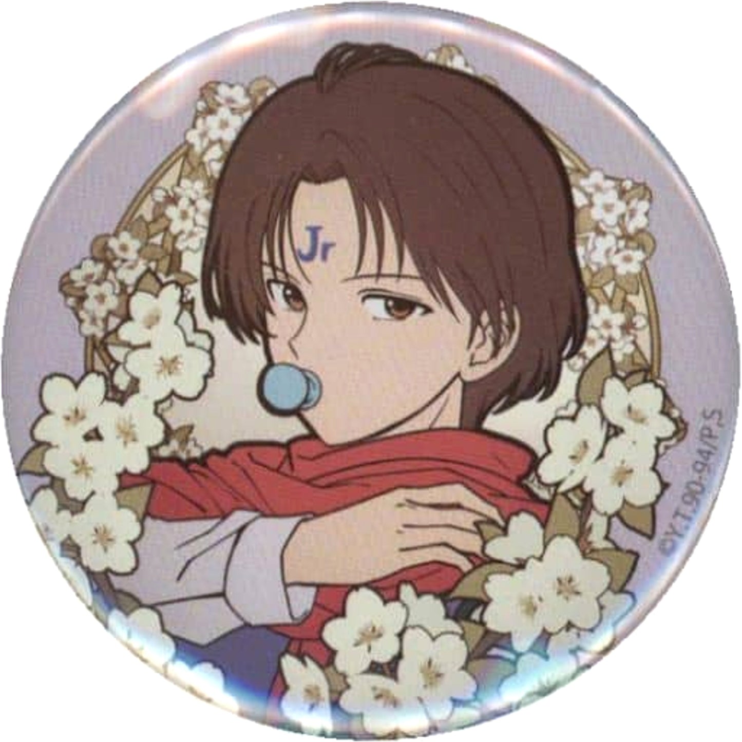 Yu Yu Hakusho Koenma DMM Scratch! Chara Nouveau Can Badge Prize E-6 Buttons [USED]