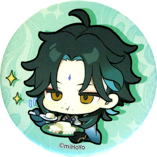 Xiao Genshin Impact Chibi Character Button [USED]