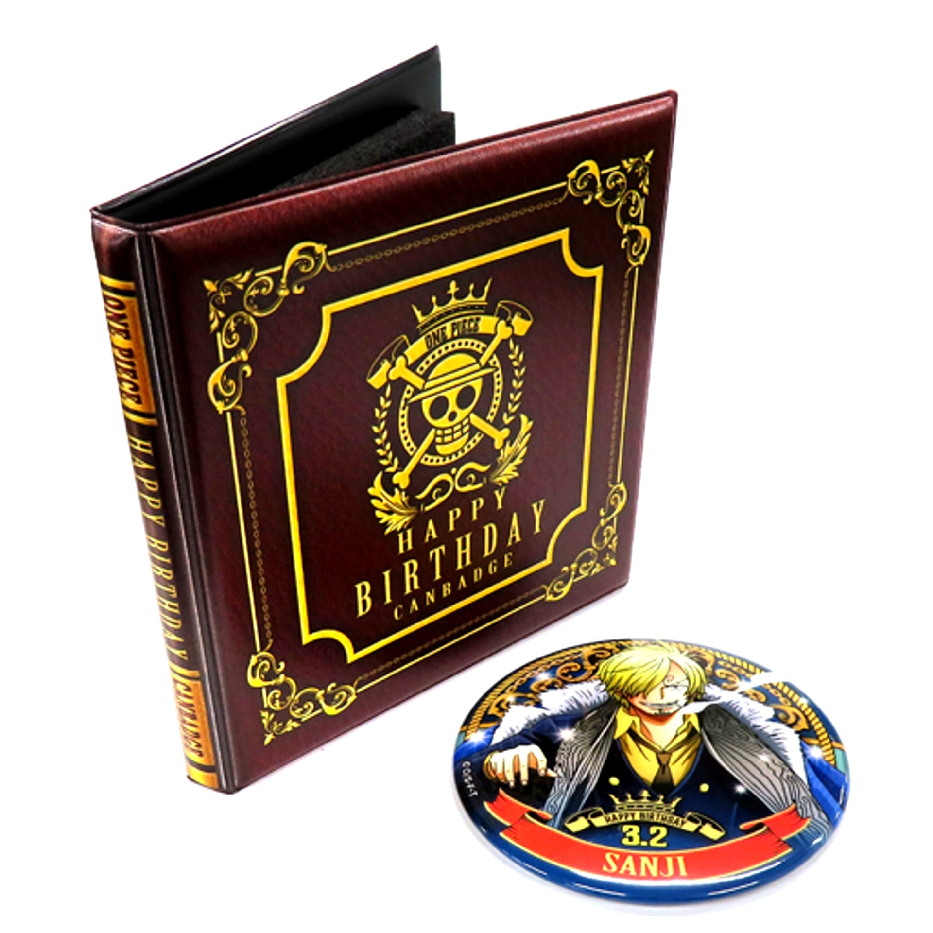 Sanji One Piece Birthday Premium Button 2021 Mugiwara Store Ltd [USED]