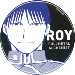 Fullmetal Alchemist Roy Mustang Trading Can Badge Collection 20th Anniversary X Square Enix Cafe Limited Buttons [USED]