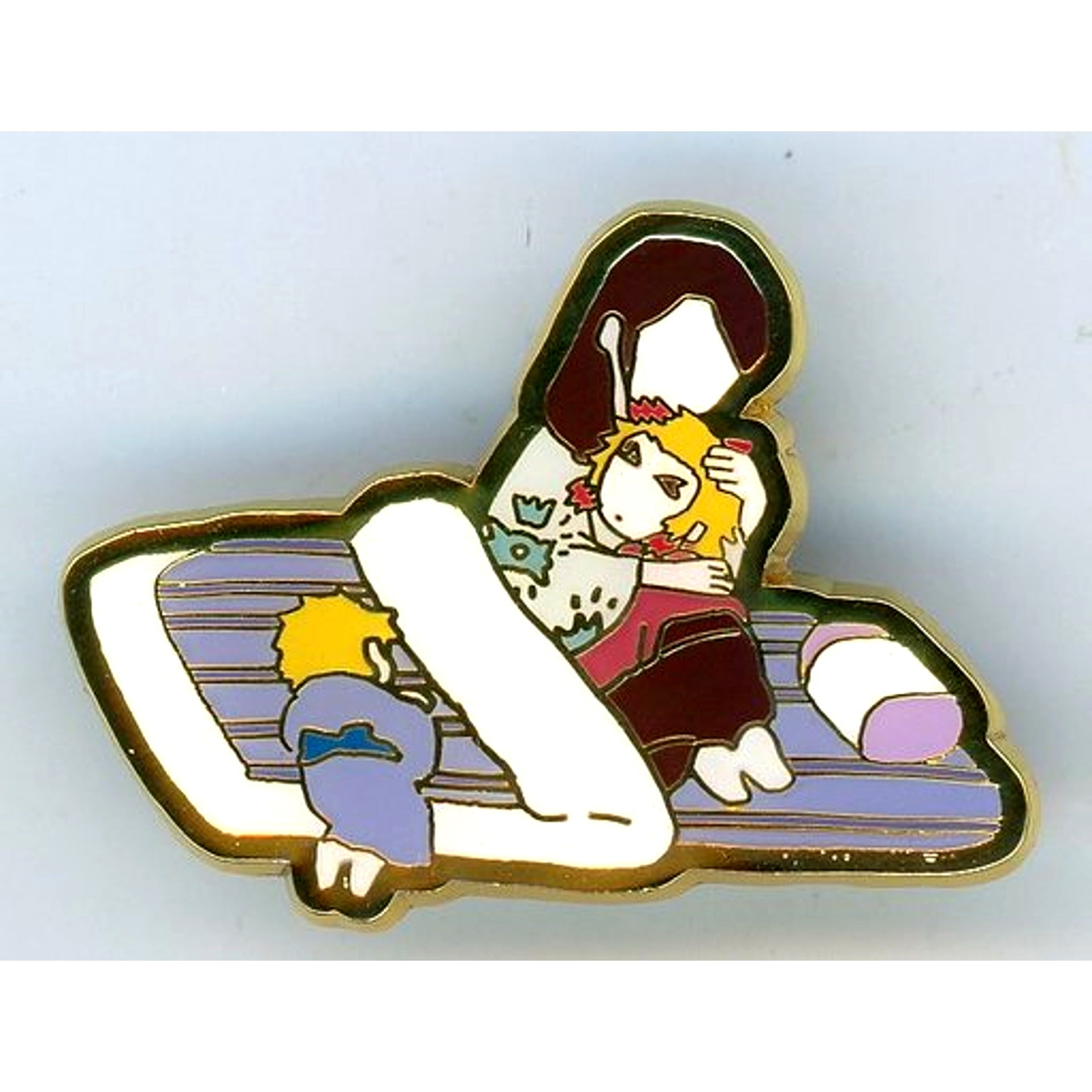 Kyojuro & Senjuro & Ruka Demon Slayer: Kimetsu no Yaiba Yuru Palette Pins [USED]