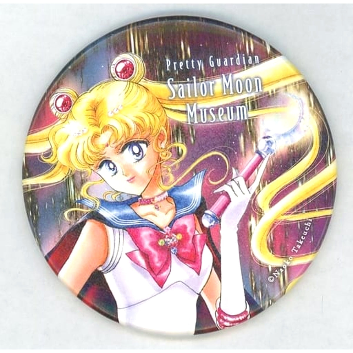 Sailor Moon Sailor Moon Newly Drawn Original Can Badge Museum Limited Buttons [USED]