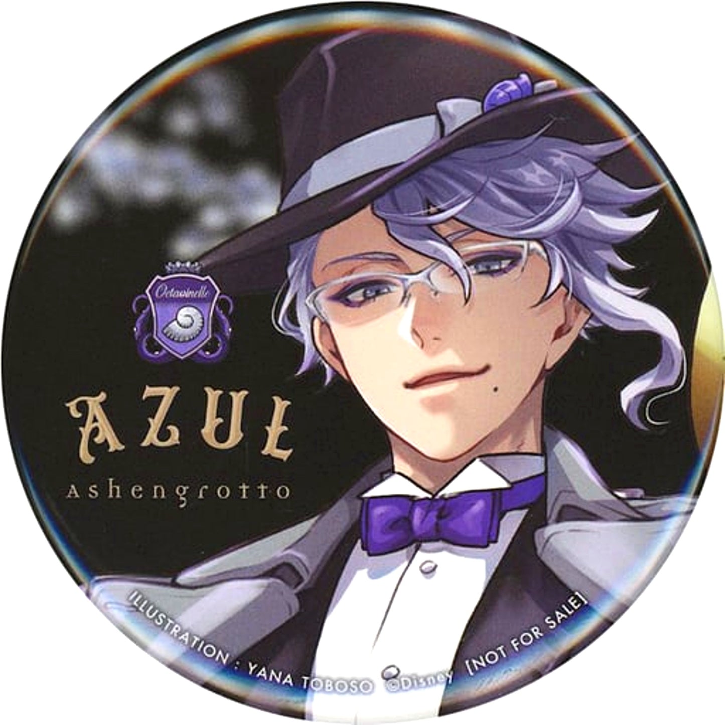 Azul Ashengrotto Disney Twisted-Wonderland 1/8 ABS and PVC Painted Figure Special Button Early Pre-order Bonus [USED]
