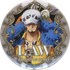 One Piece Trafalgar Law Yakara Can Badge Part 24 World Straw Store Limited Buttons [USED]
