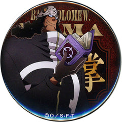 One Piece Kuma Bartholomew Yakara Can Badge Part 24 World Straw Store Limited Buttons [USED]