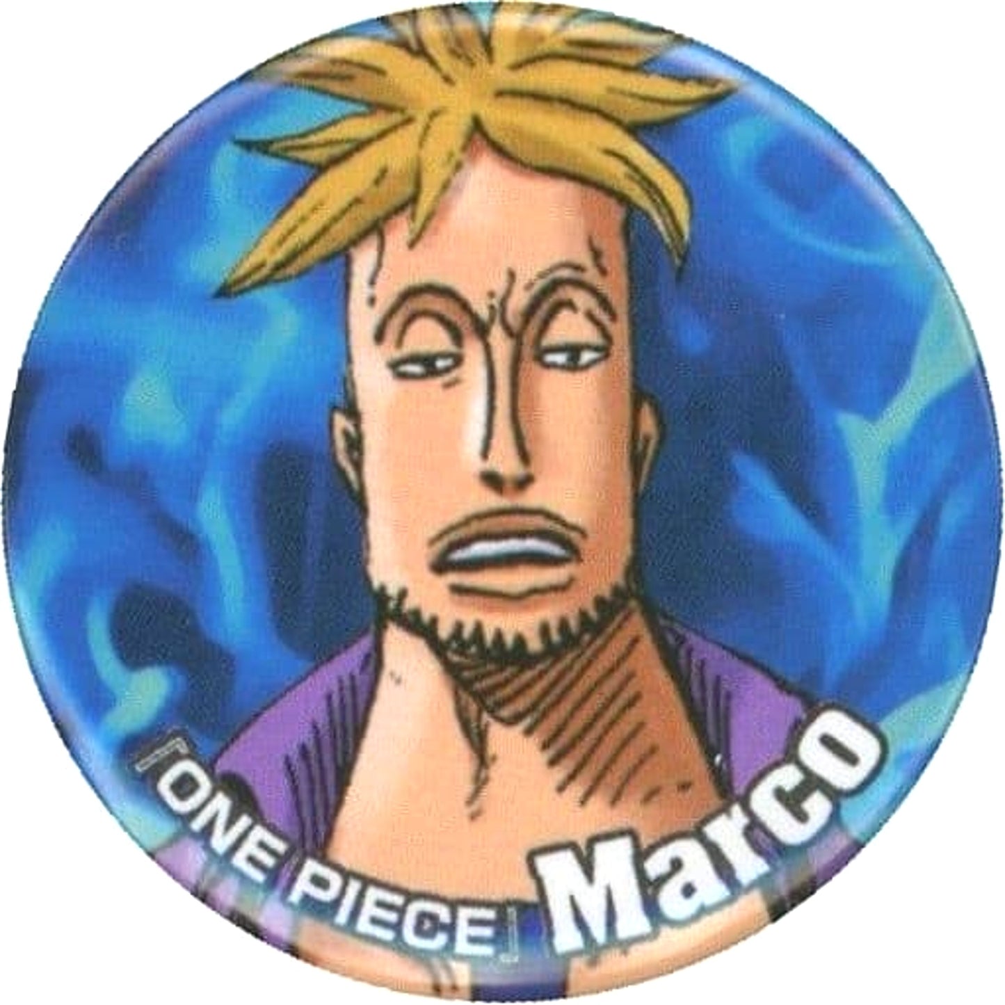 One Piece Marco Original Can Badge Shueisha Natsucomi 2015 Limited Target Product Purchase Privilege Buttons [USED]