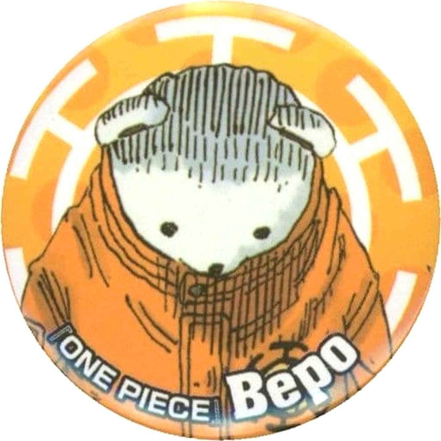 Bepo One Piece Original Button Shueisha Natsucomi 2015 Limited Target Product Purchase Privilege [USED]
