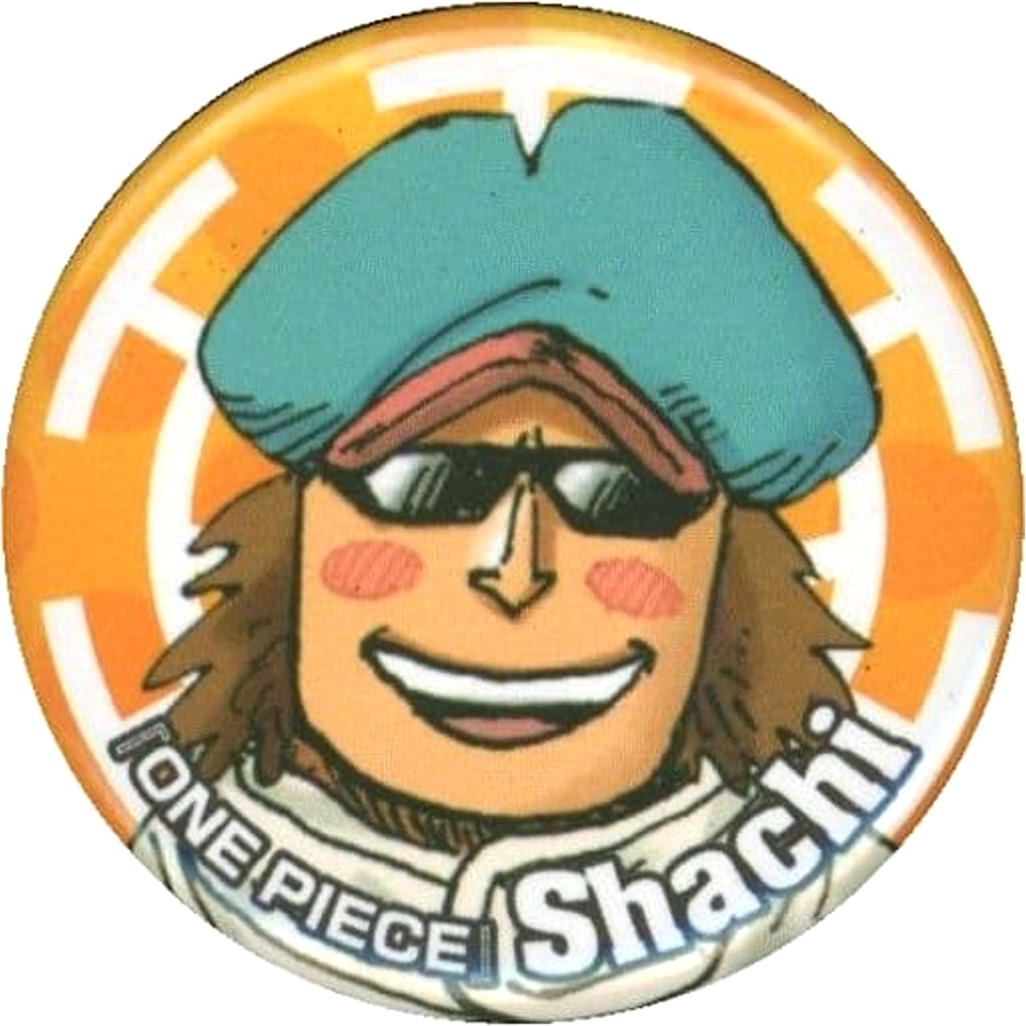 One Piece Shachi Original Can Badge Shueisha Natsucomi 2015 Limited Target Product Purchase Privilege Buttons [USED]