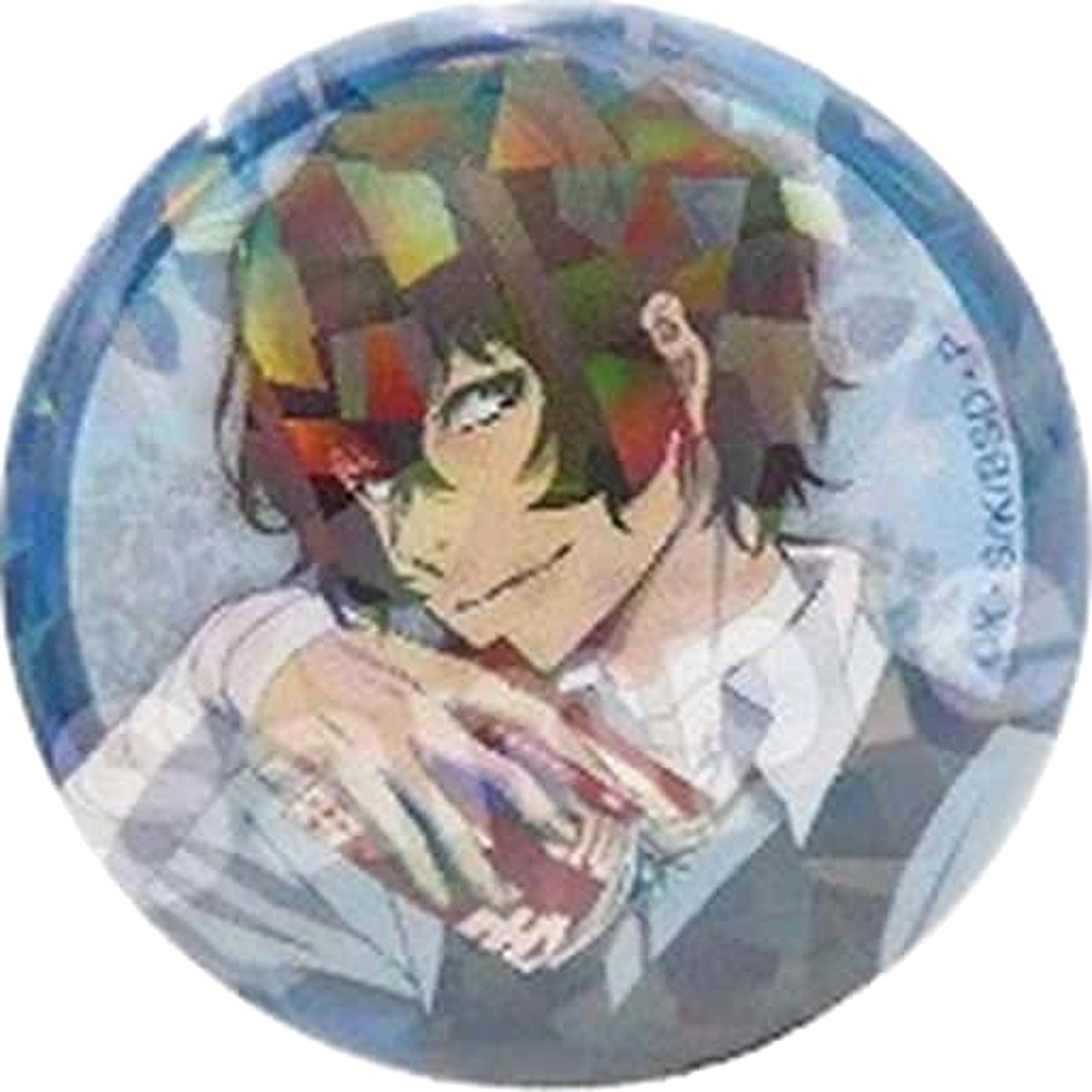 Osamu Dazai Bungo Stray Dogs Random Button Collection Hito o Dame ni Suru Series [USED]
