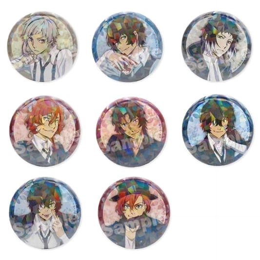 Osamu Dazai & Others Bungo Stray Dogs All 8 Types Set Random Button Collection Hito o Dame ni Suru Series [USED]