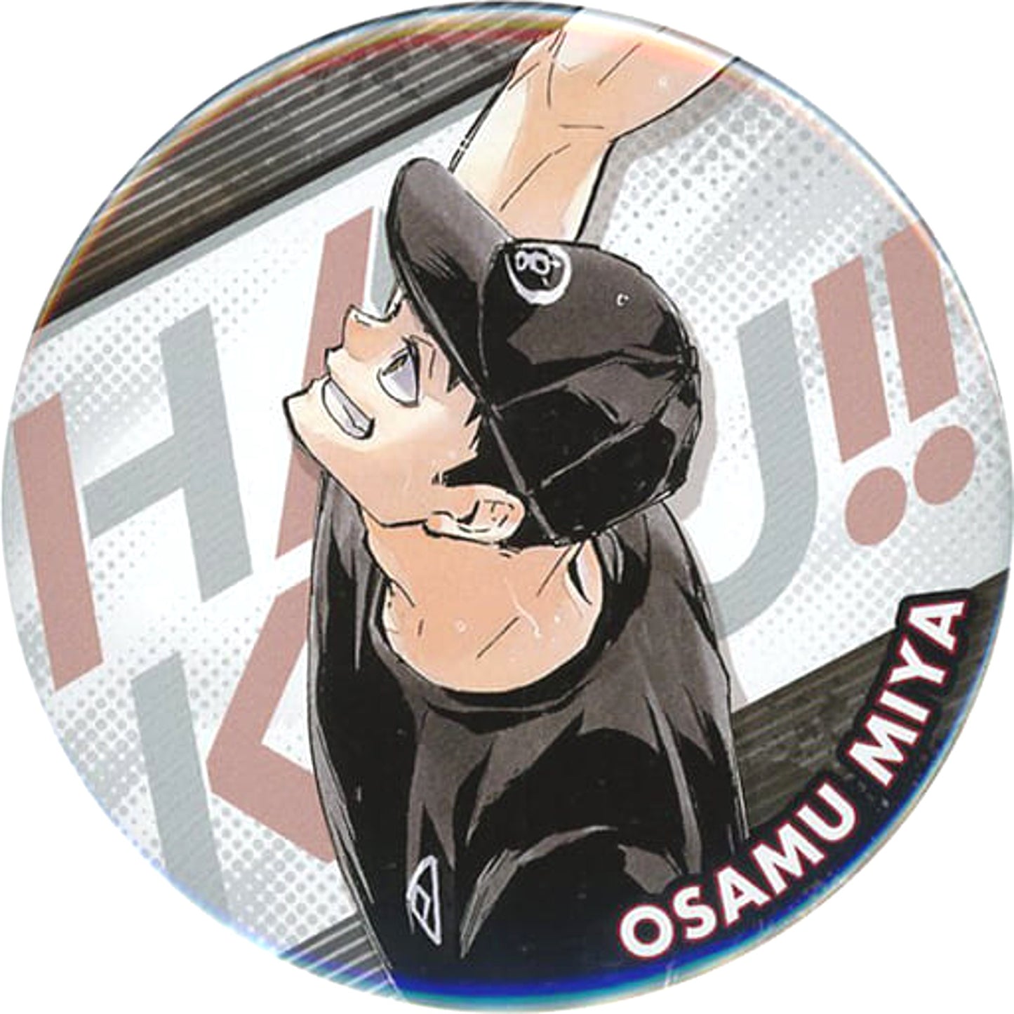 Haikyu!! Osamu Miya Collection Can Badge Kyu 10th Anniversary Ver. Buttons [USED]