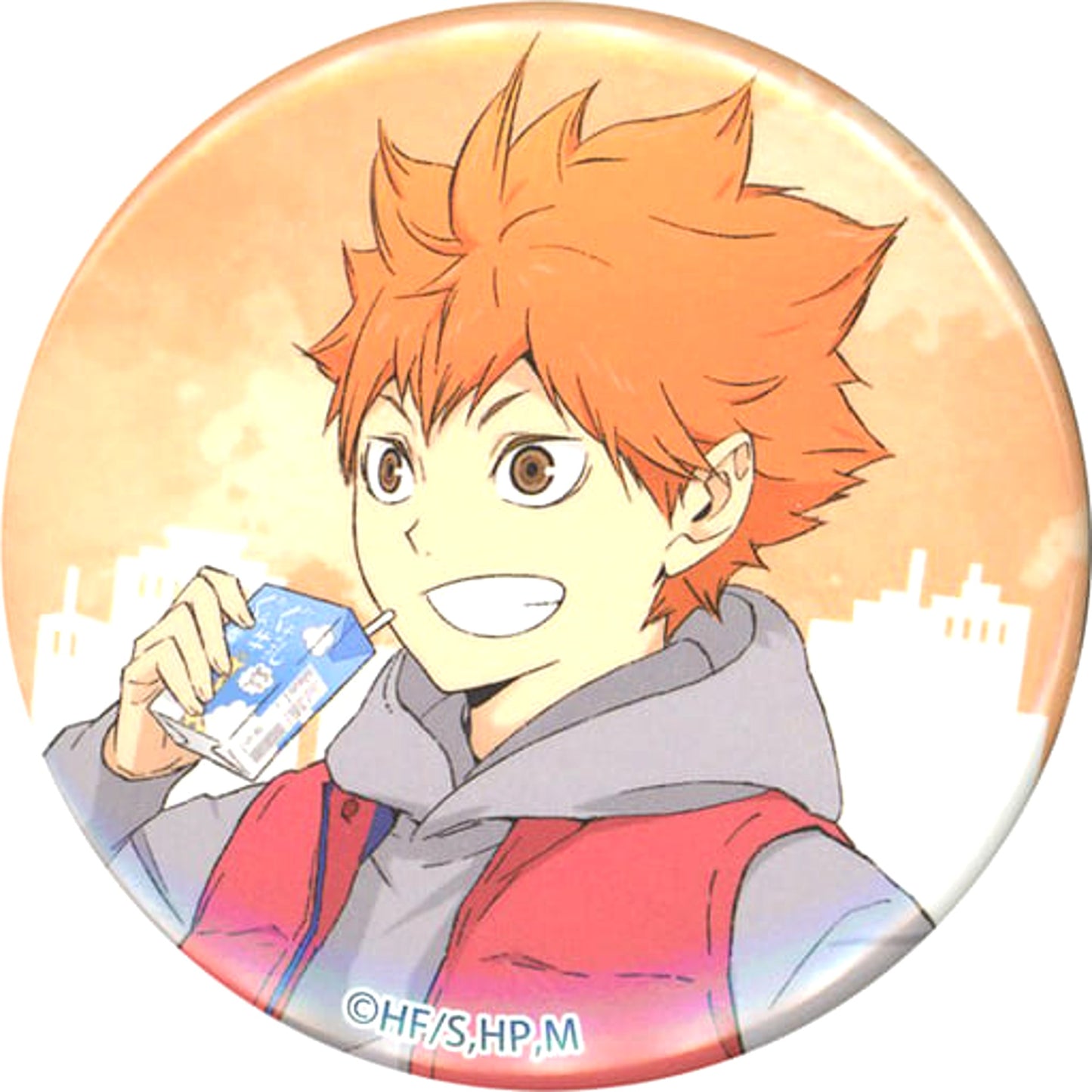 Shoyo Hinata Haikyu!! Chara Badge Collection Jump Festa 2023 Limited [USED]