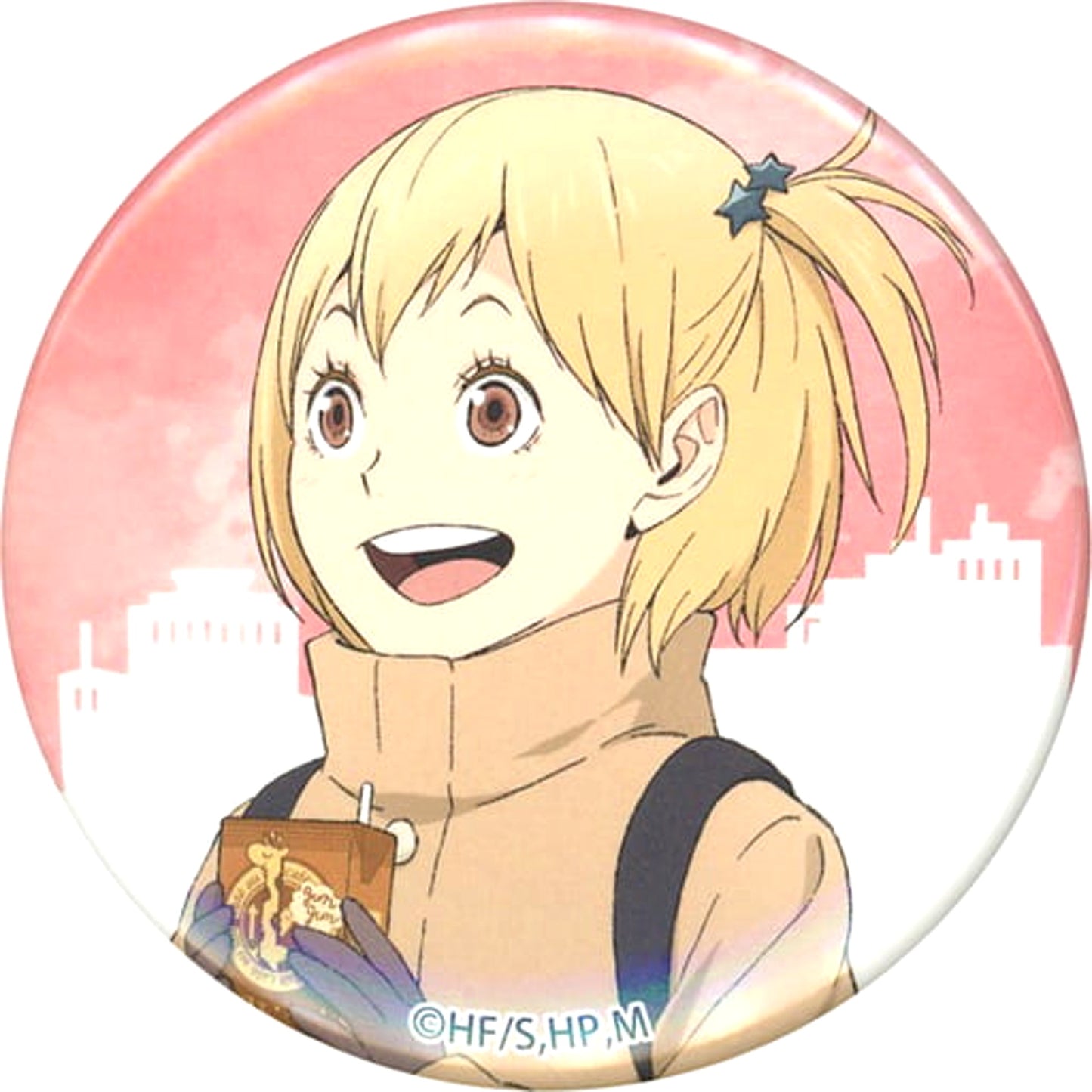 Haikyu!! Hitoka Yachi Character Badge Collection Jump Festa 2023 Limited Buttons [USED]