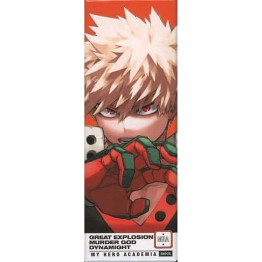 My Hero Academia Katsuki Bakugo Jump Giga December 2021 Issue Cover Picture Card Badge Collection Part 1 Buttons [USED]