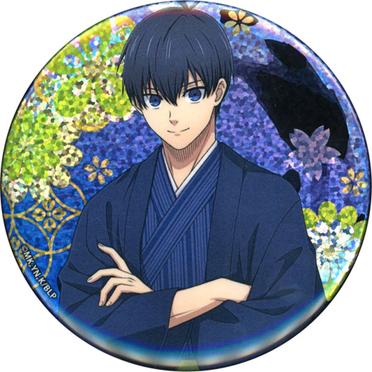 Yoichi Isagi Blue Lock x TOEI KYOTO STUDIO PARK OFF THE BALL in KYOTO Trading Hologram Button Kimono Ver. [USED]
