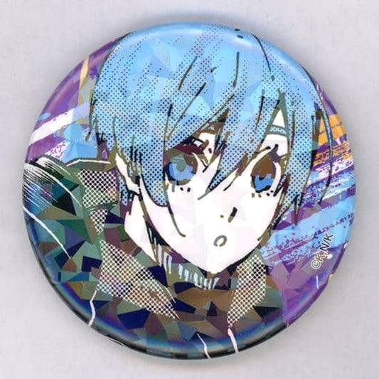 Blue Lock Yo Hiori Trading Hologram Can Badge Vol.3 Tree Village Cafe Limited Buttons [USED]