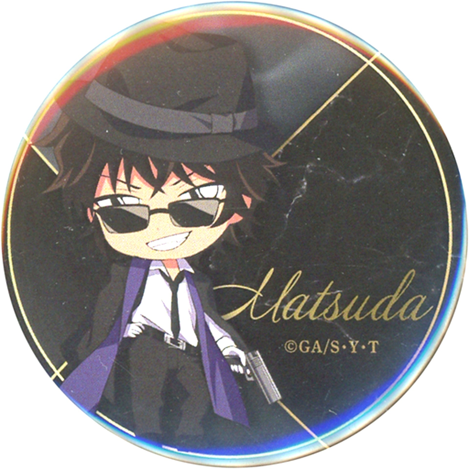 Jinpei Matsuda Detective Conan Niitengo Button Collection Old Suit Ver. [USED]