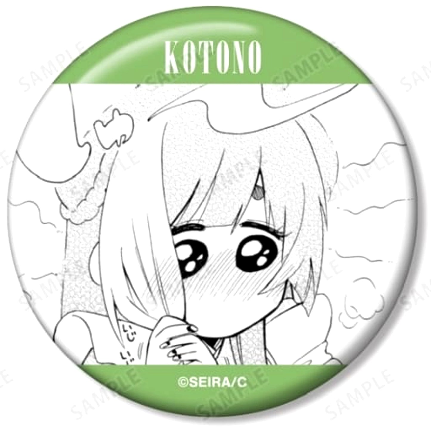 Obsessive Fangirl Horror: I Want to Be That Streamer's Girlfriend Kotono Hanaori Trading Can Badge Buttons [USED]