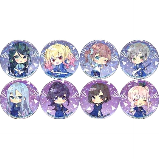 Ichika Hoshino & Others Hatsune Miku: Colorful Stage! All 8 Types Set Hologram Button A Lawson Campaign Limited [USED]