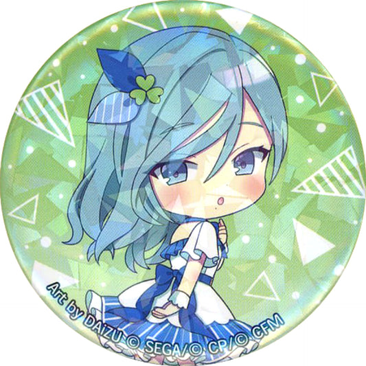Hatsune Miku: Colorful Stage! Shizuku Hinomori Hologram Can Badge B Lawson Campaign Limited Buttons [USED]